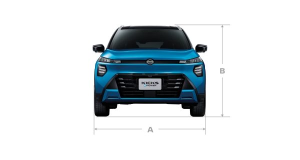 มิติตัวถัง นิสสัน เอ็กซ์เทรล อี-พาวเวอร์ ใหม่