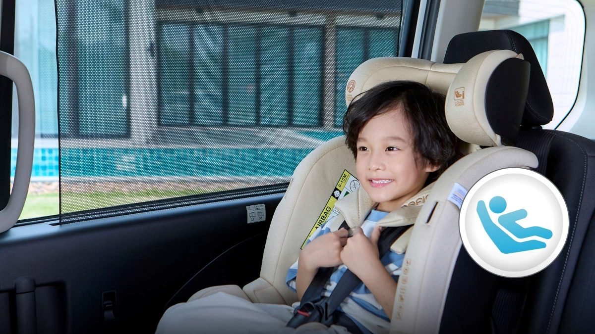 นิสสัน เซเรน่า ISOFIX เบาะนั่งสำหรับเด็ก