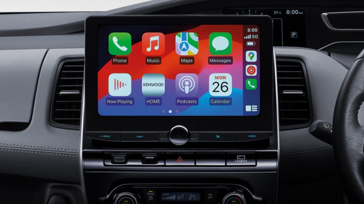 นิสสัน เซเรน่า หน้าจอ Apple CarPlay Android Auto