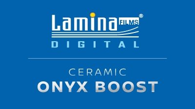 ฟิล์มกรองแสงรถยนต์เซรามิคบานหน้ารวมรอบคัน Lamina ONYX