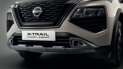 ล้ออัลลอชุดสเกิร์ตกันชนหน้าสีเทา